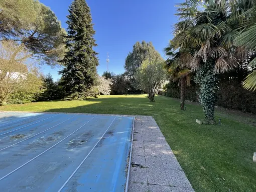 Tonte pelouse à Assat, Nay, Vincentretien